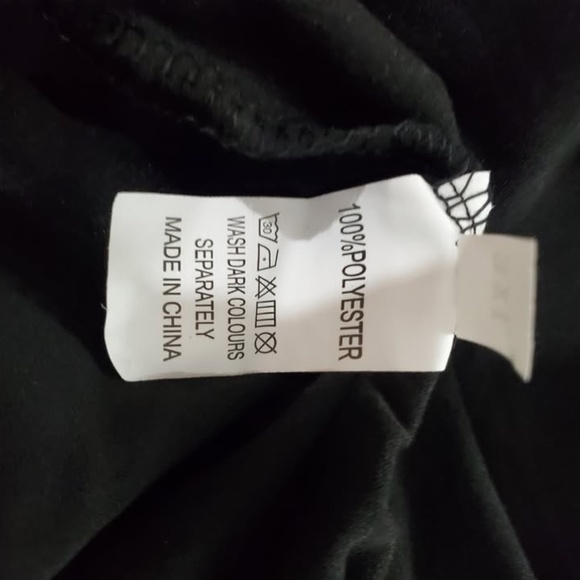 NEW Black mini dress fits 1X - Picture 4 of 4